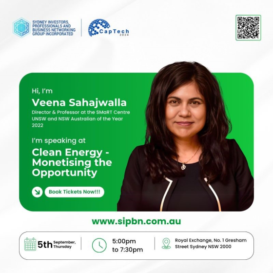 Clean energy event Sept